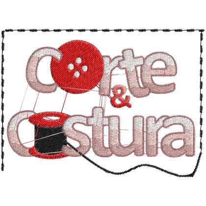 Matriz de Bordado Corte e Costura 